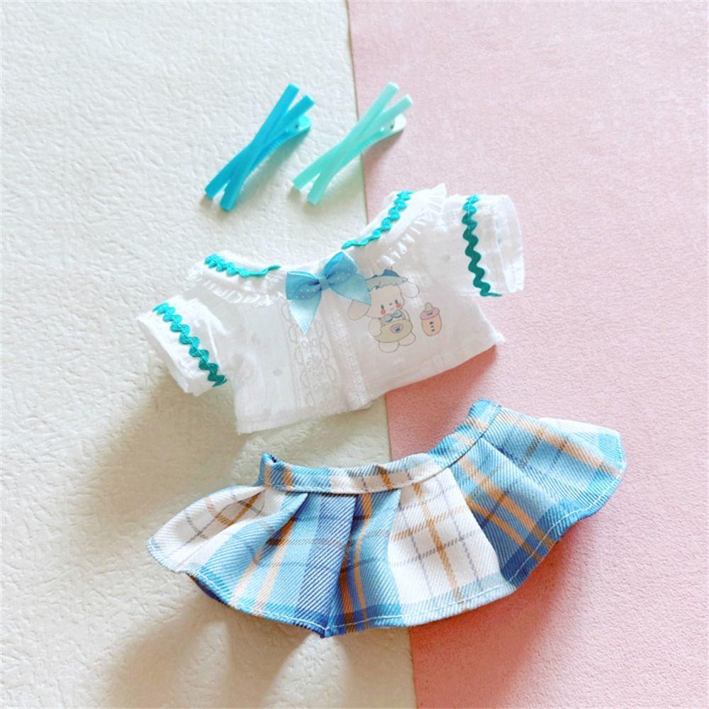 Quần Áo Bằng Cotton Dễ Thương Cho Búp Bê 20cm