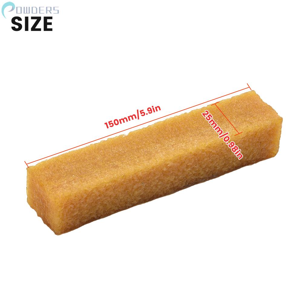 1 Que Giấy Nhám Màu Vàng 150X25X25Mm Làm Sạch Trống