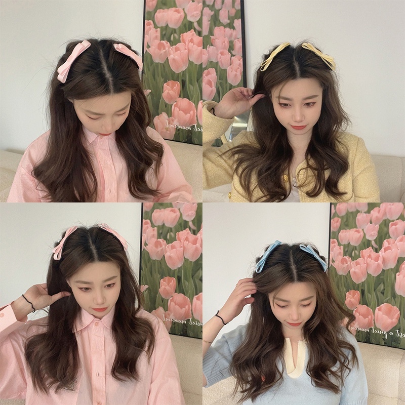 Lược Cài Tóc Đính Nơ Bên Hông Thiết Kế Đơn Giản Cho Nữ