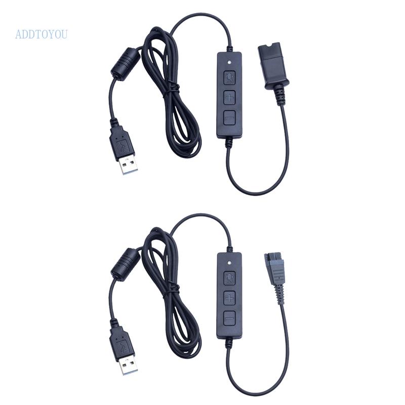 Dây Cáp Chuyển Đổi USB QD Sang USB Chuyên Dụng Cho Tai Nghe PC