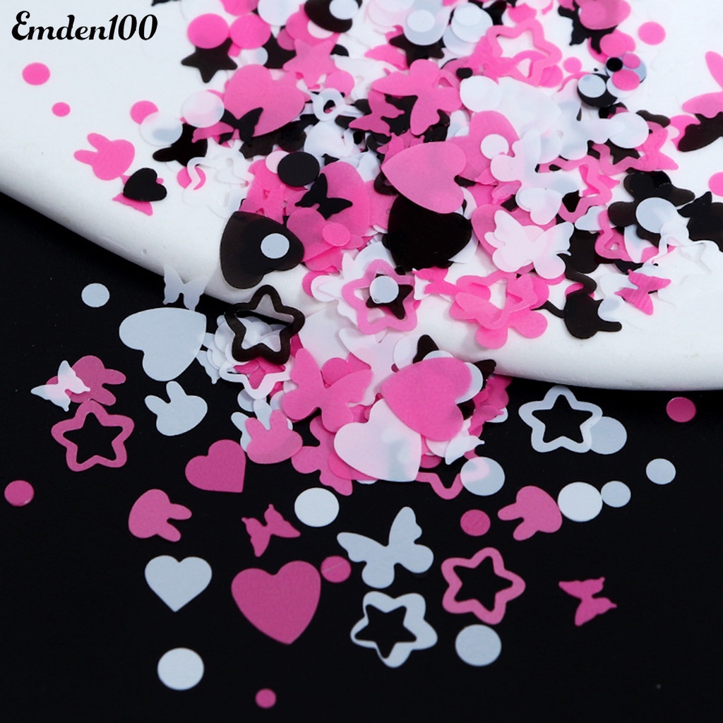 1 Hộp 12 Ngăn Đựng Phụ Kiện Trang Trí Móng Tay Xinh Xắn