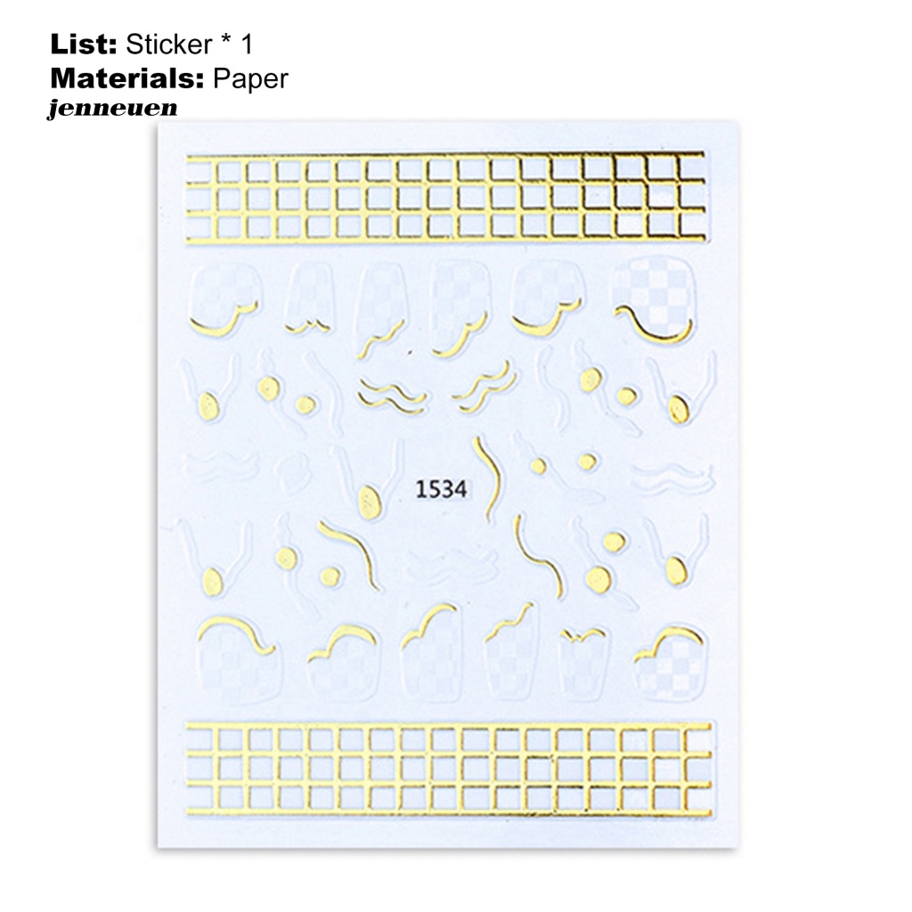 Giấy Foil Trơn Mịn Không Phai Màu Dùng Trang Trí Móng Tay Nghệ Thuật DIY