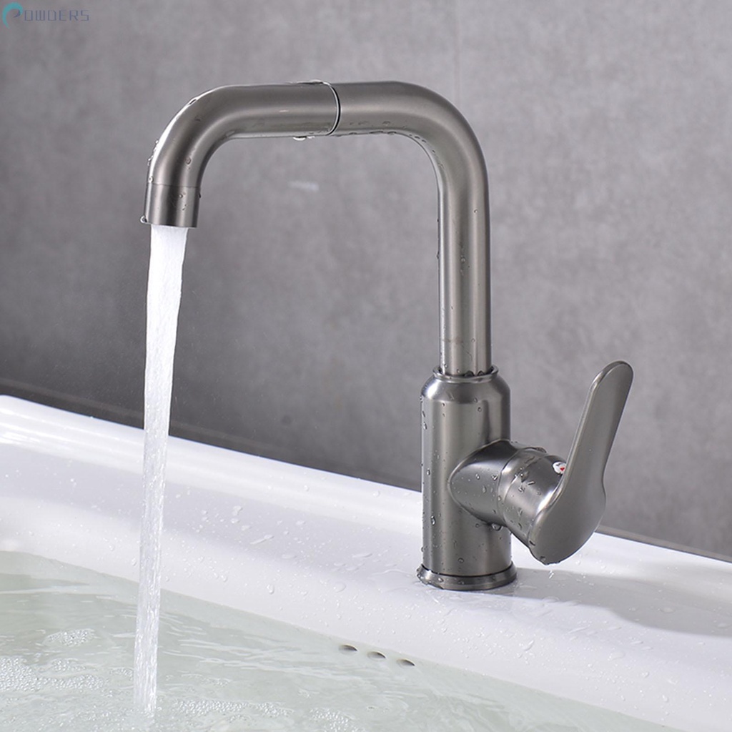 Vòi Nước Xoay 33-48mm 60cm Bằng Thép Không Gỉ