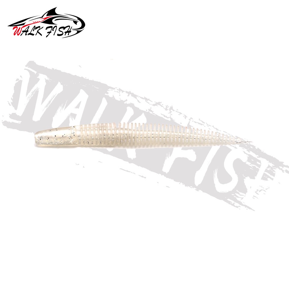 Mồi Câu Cá Giả Hình Sâu Mềm 65mm 85mm Độc Đáo