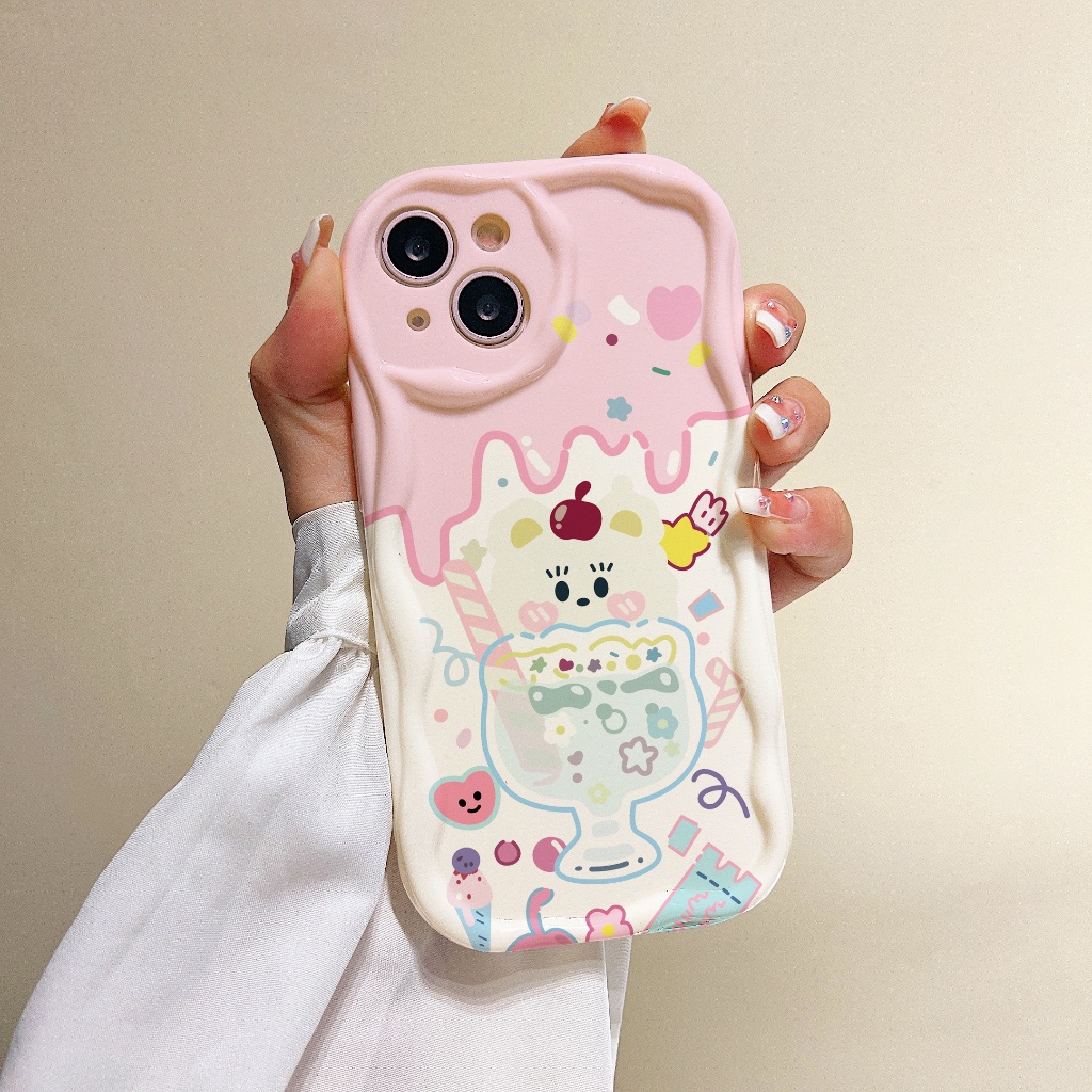 Ốp Điện Thoại Mềm Chống Rơi Hình Cây Kem Cho iPhone 7plus 11 12 14Promax 13 6s plus xr xsmax 7 / 8 6 11promax 8plus 12Pro 13Promax