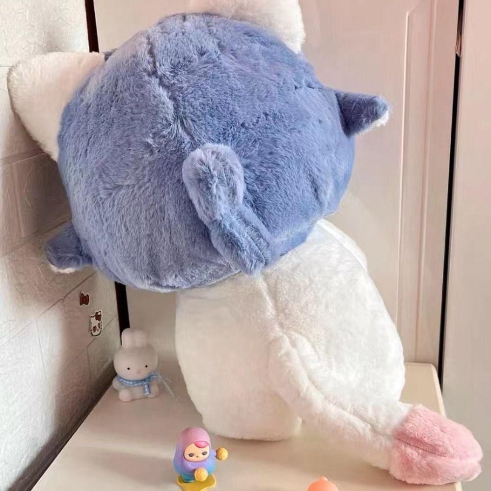 Đồ chơi nhồi bông Hình Cá Mập Mềm Mại Đáng Yêu Trang Trí Nhà Cửa