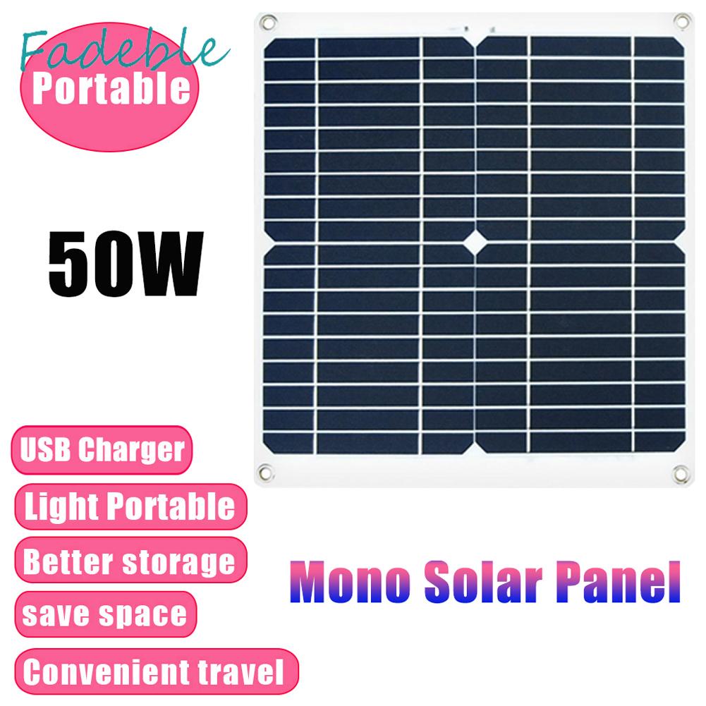 Bộ Điều Khiển Sạc Năng Lượng Mặt Trời USB 50W 5V 5V Cho Điện Thoại RV MP3