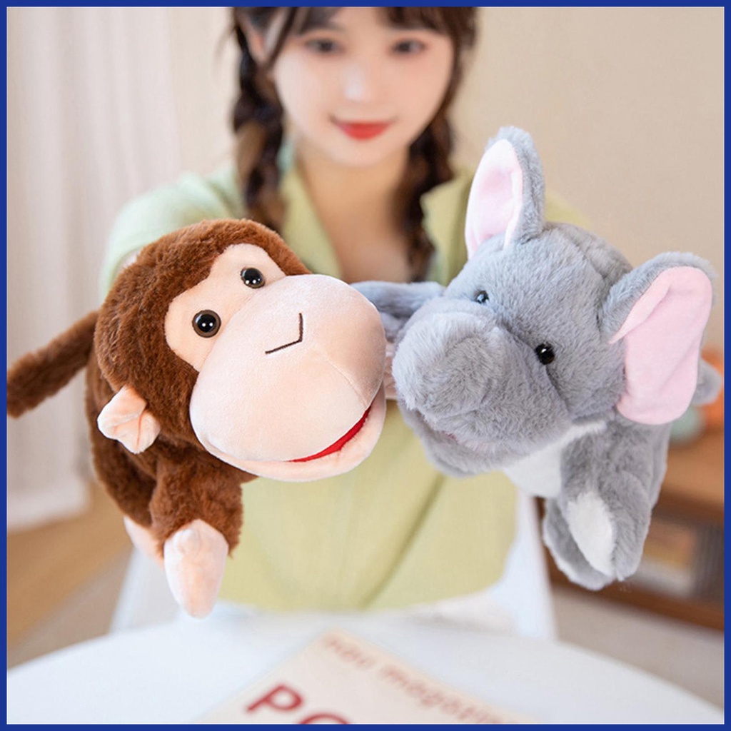 Thú Nhồi Bông Hình Động Vật Mềm Mại Dễ Thương Cho Bé