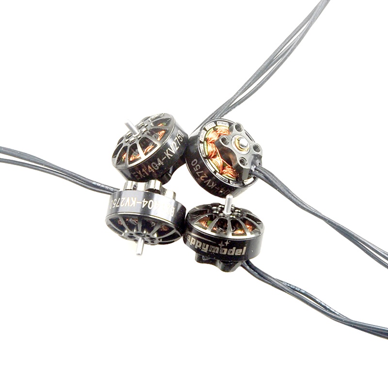 Động Cơ Không Chổi Than Happymodel EX1404 1404 KV4800 KV2750 KV3500 3-4S 1.5mm Cho Máy Bay Điều Khiển 3inch