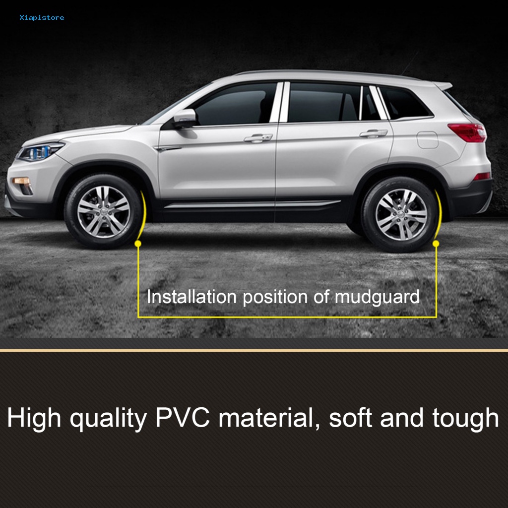 Set 4 Tấm Chắn Bùn Chuyên Dụng Cho Toyota Vios 2013-2016