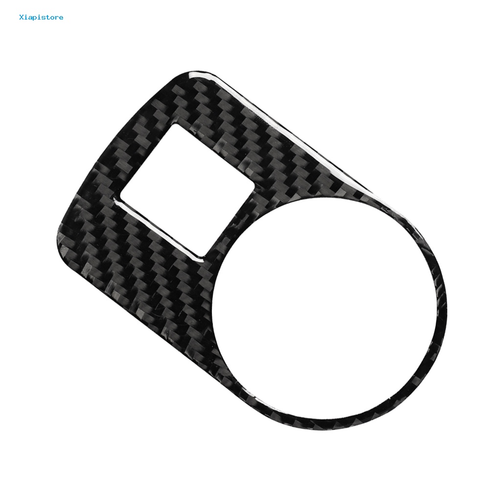 Khung Viền Công Tắc Đèn Pha Chống Trầy Bằng Sợi Carbon Cho Xe Hơi Audi TT 8N 8J MK123 TTRS 08-14