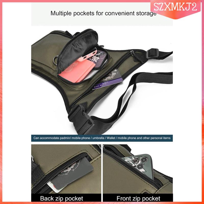 Túi Đeo Hông Đa Năng Có Thể Tháo Rời Kèm Dây Đeo Chân Thời Trang