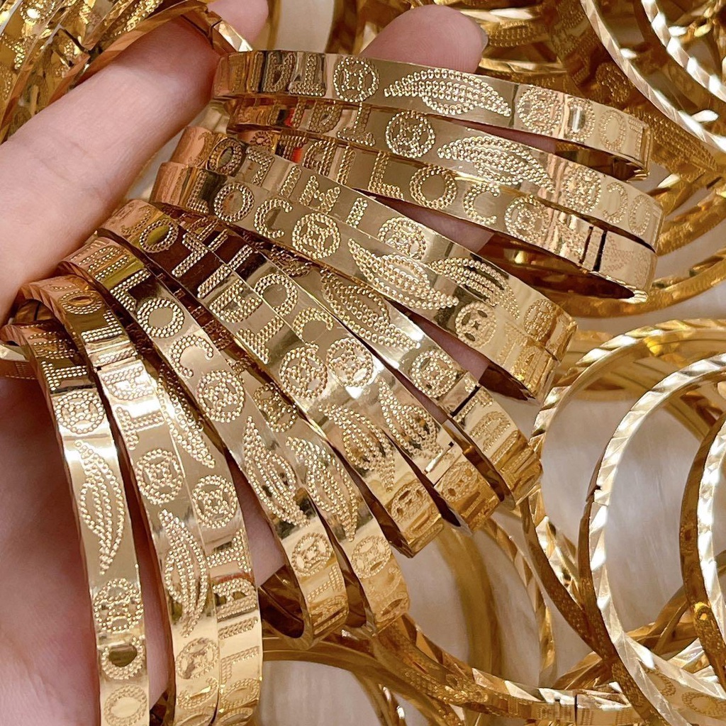 Vòng chiếc đồng 5li tài lộc đeo bền