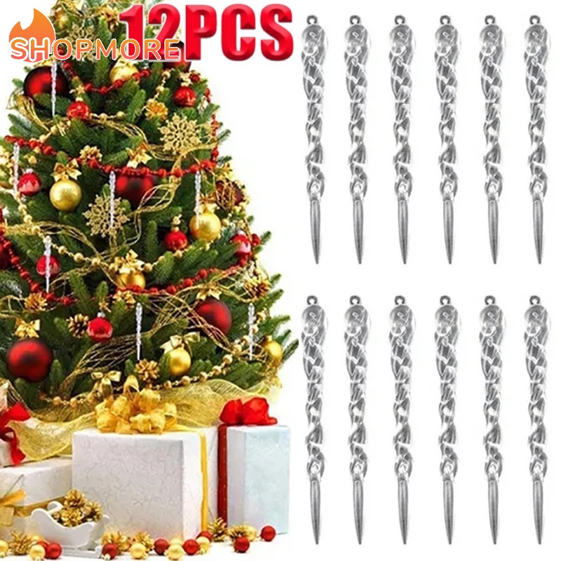 Set 12 Đồ trang trí Mini Trang Trí Cây Thông Noel