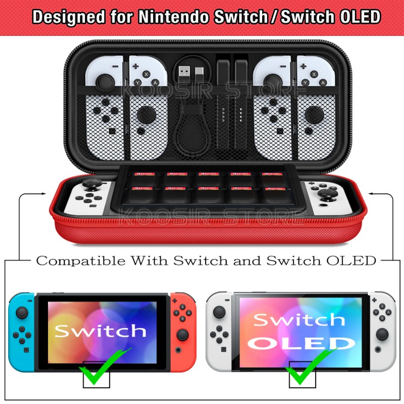 Túi Đeo Vai Đựng Máy Chơi Game Nintendo Switch & Switch Oled