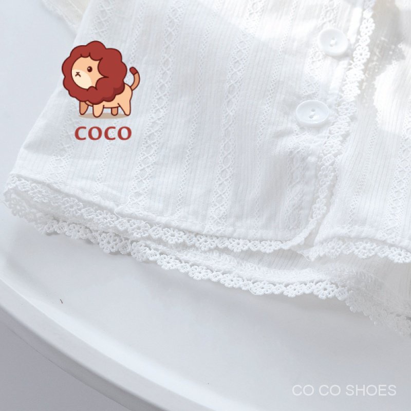 Áo Thun Không Tay Phối Ren Phong Cách Phương Tây Thời Trang Mùa Hè Mới 2023 Dành Cho Bé Gái