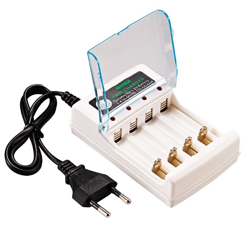 Bộ Sạc Pin AA / AAA 2 / 4 Ngăn AC 110V 220V Cho NI-MH / NI-CD AA AAA 1.2V