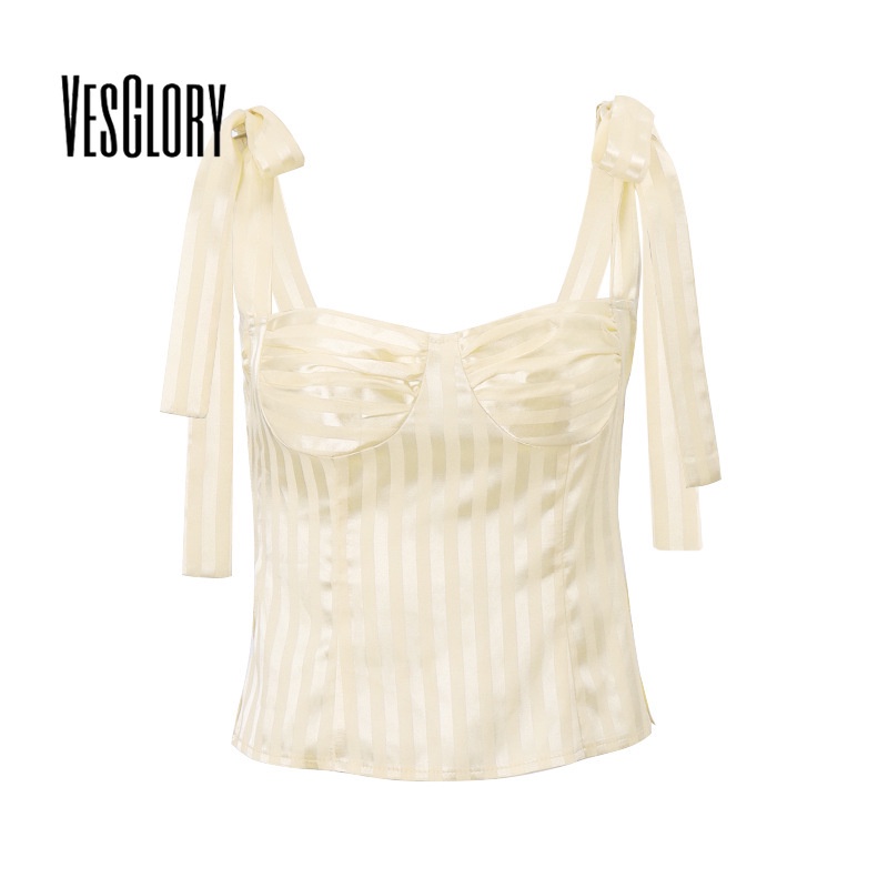Áo Tank Top Hai Dây Màu Tương Phản Thời Trang 2023 Cho Nữ