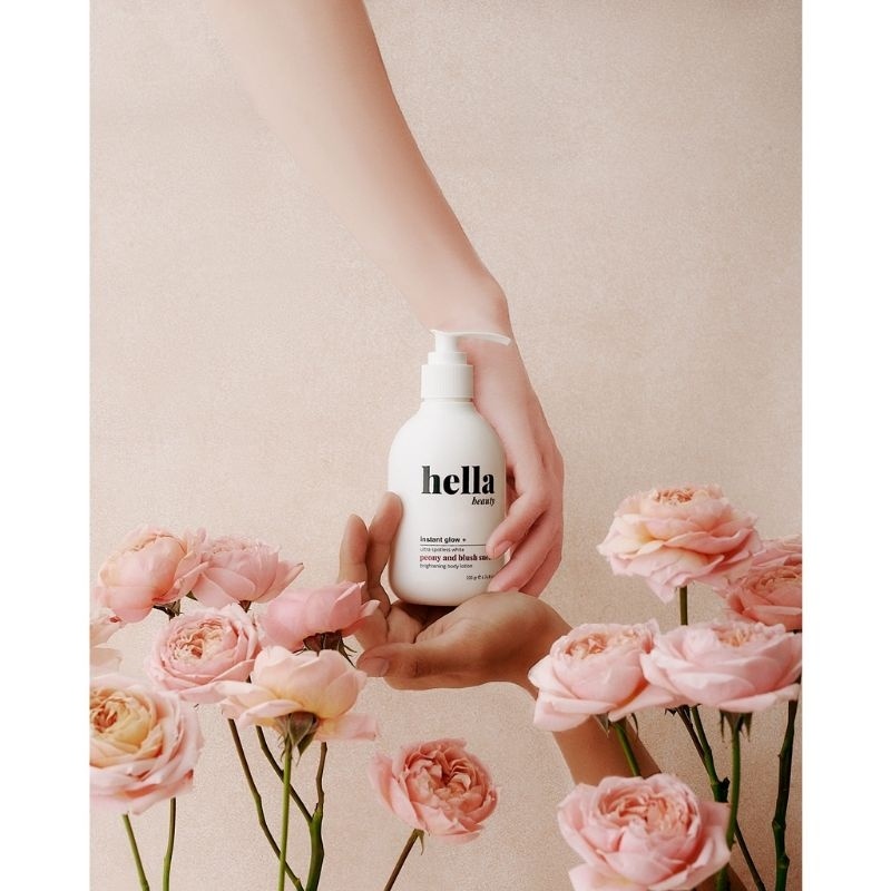 Kem body trắng da Hella dưỡng ẩm nâng tone tức thì, mờ thâm hella beauty