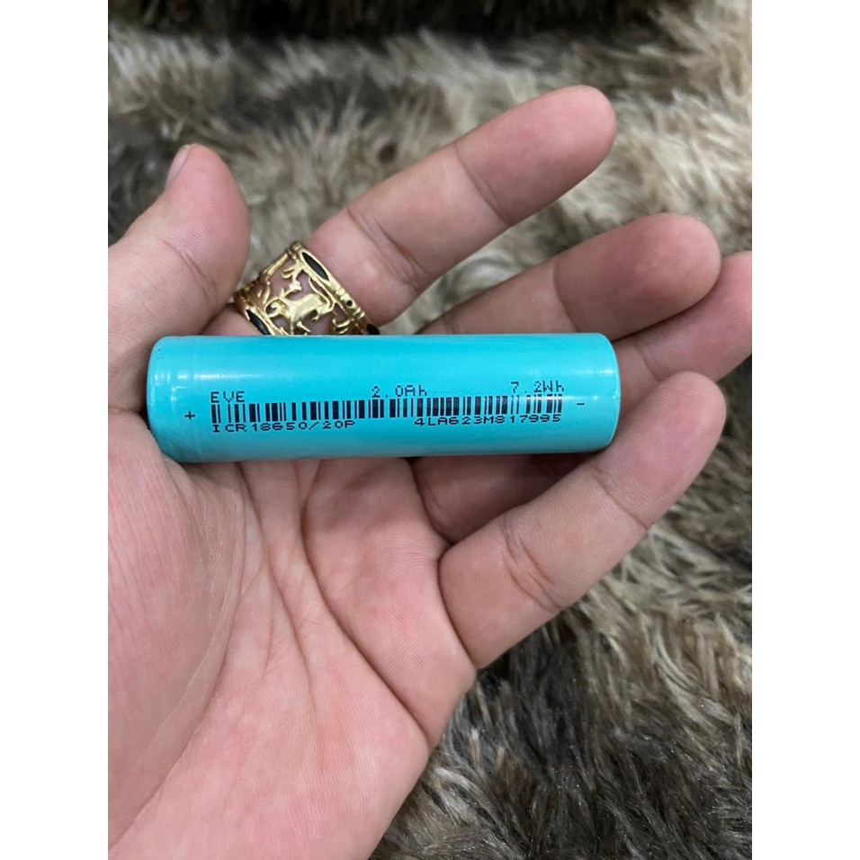 Pin EVE ICR18650/20p  xả cao 20A, 2000mAh Chuyên DIY. LK