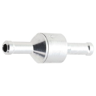 Non-return valve one-way 6/8/10 / 12mm auminium head check valve chrome inline