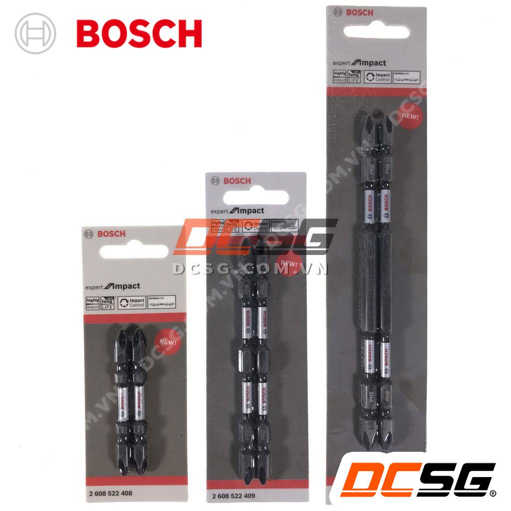 Mũi vít bake 2 đầu dòng Expert Ph2x65-110-150mm Bosch (01 mũi) | DCSG