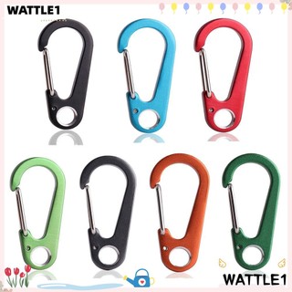 Wttle 3 Móc Khóa Dây Dù Thắt Lưng 6 Màu Đa Năng Bằng Thép Không Gỉ