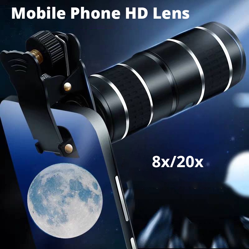 Thấu Kính Phóng To 8X 20X Cho Camera Điện Thoại