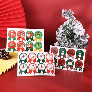 Miếng Dán Trang Trí Giáng Sinh Hình Cây Thông Noel Tuần Lộc DIY