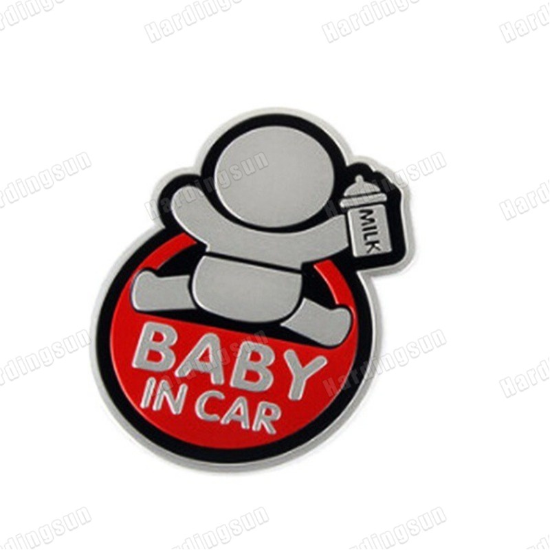 Miếng DáN 3D Baby in Car Cho Xe Hơi / Xe TảI