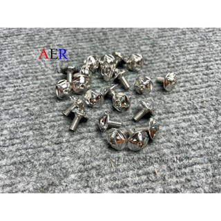 Ốc salaya 5li1, 6li1, 6li15 inox 304 mẫu dù sao gắn áo xe máy catte