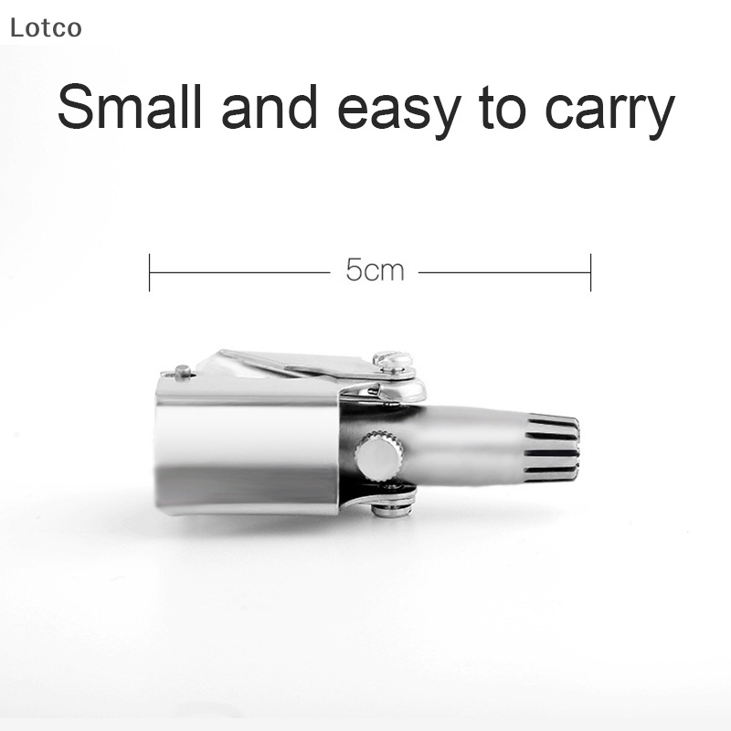 Lotco Mũi Tông Đơ Cho Nam Giới Thép Không Gỉ Hướng Dẫn Sử Dụng Có Thể Giặt Mũi Tông Đơ Cho Mũi VN