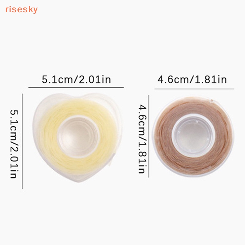 Bộ 600 Miếng Dán Kích Mí Trong Suốt Màu Sắc Be Vô Hình