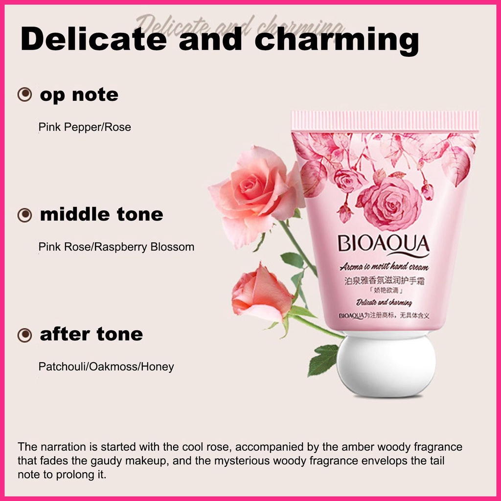 Kem Dưỡng Da Tay Giữ Ẩm Tự Nhiên Có Hương Thơm Tự Nhiên Cho Nữ
