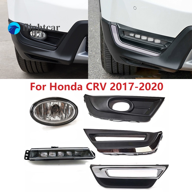 Khung Viền Đèn Sương Mù Phía Trước Cho Honda CRV CR-V 2017 2018 2019 2020