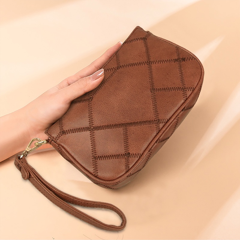 Ví Nữ Dài Cầm Tay Có Khóa Kéo Thời Trang