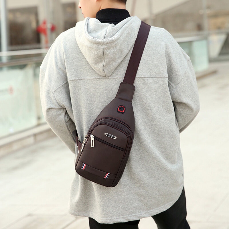 Túi Đeo Chéo Thể Thao Đa Năng Sức Chứa Lớn Thời Trang Cho Nam