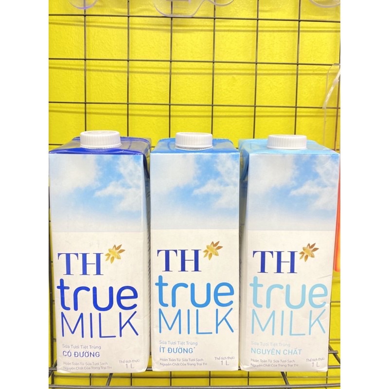 Sữa Tươi Tiệt Trùng TH True Milk 1 Lít