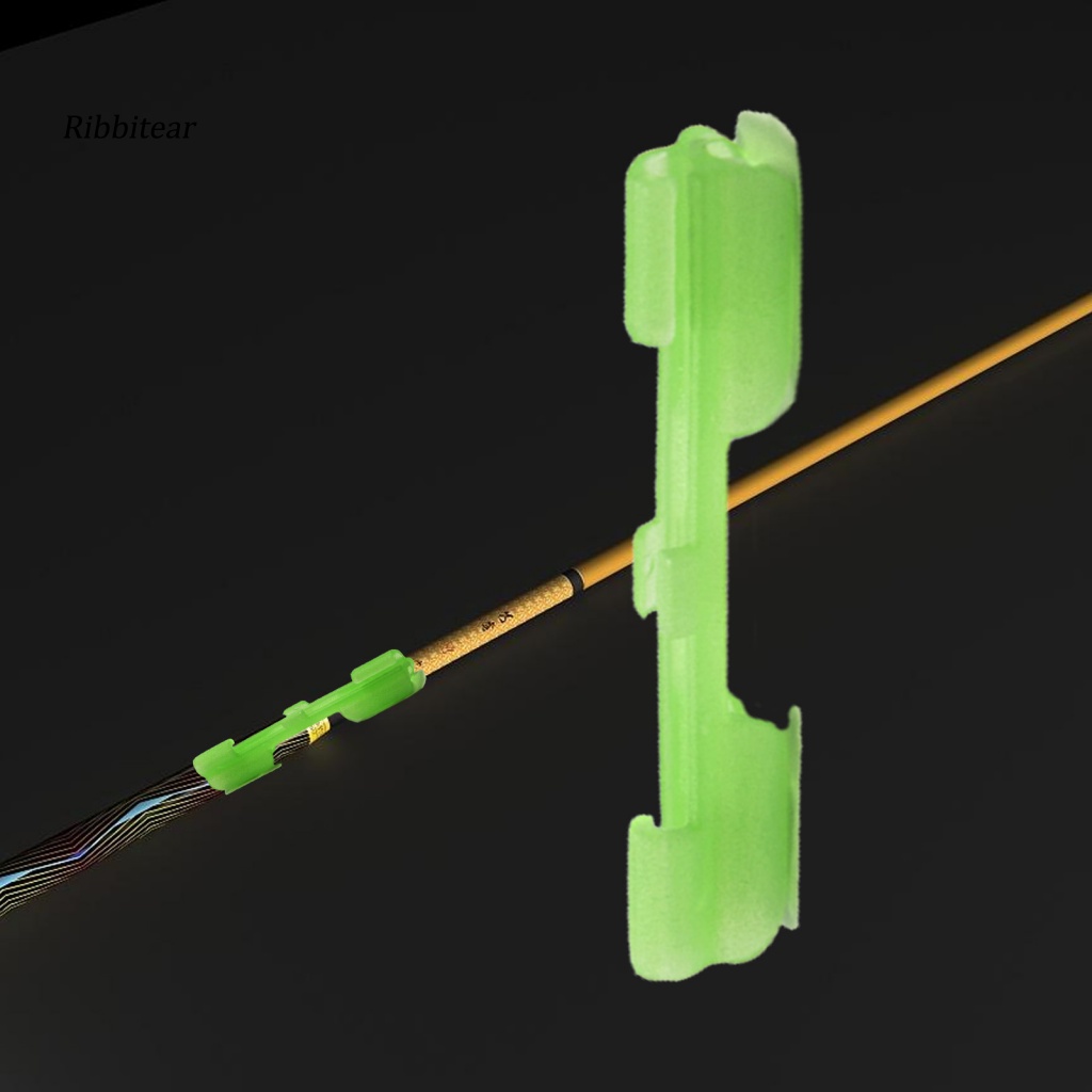 10 cái đầu que giả kẹp mồi giả phụ kiện sàn gậy phát sáng để câu cá đêm