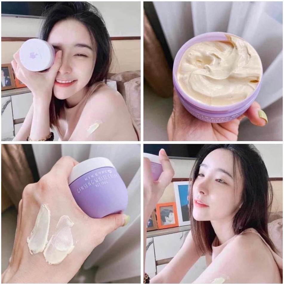 Kem nhân sâm dưỡng trắng da KIKEYPC Ginseng White Cream Thái Lan