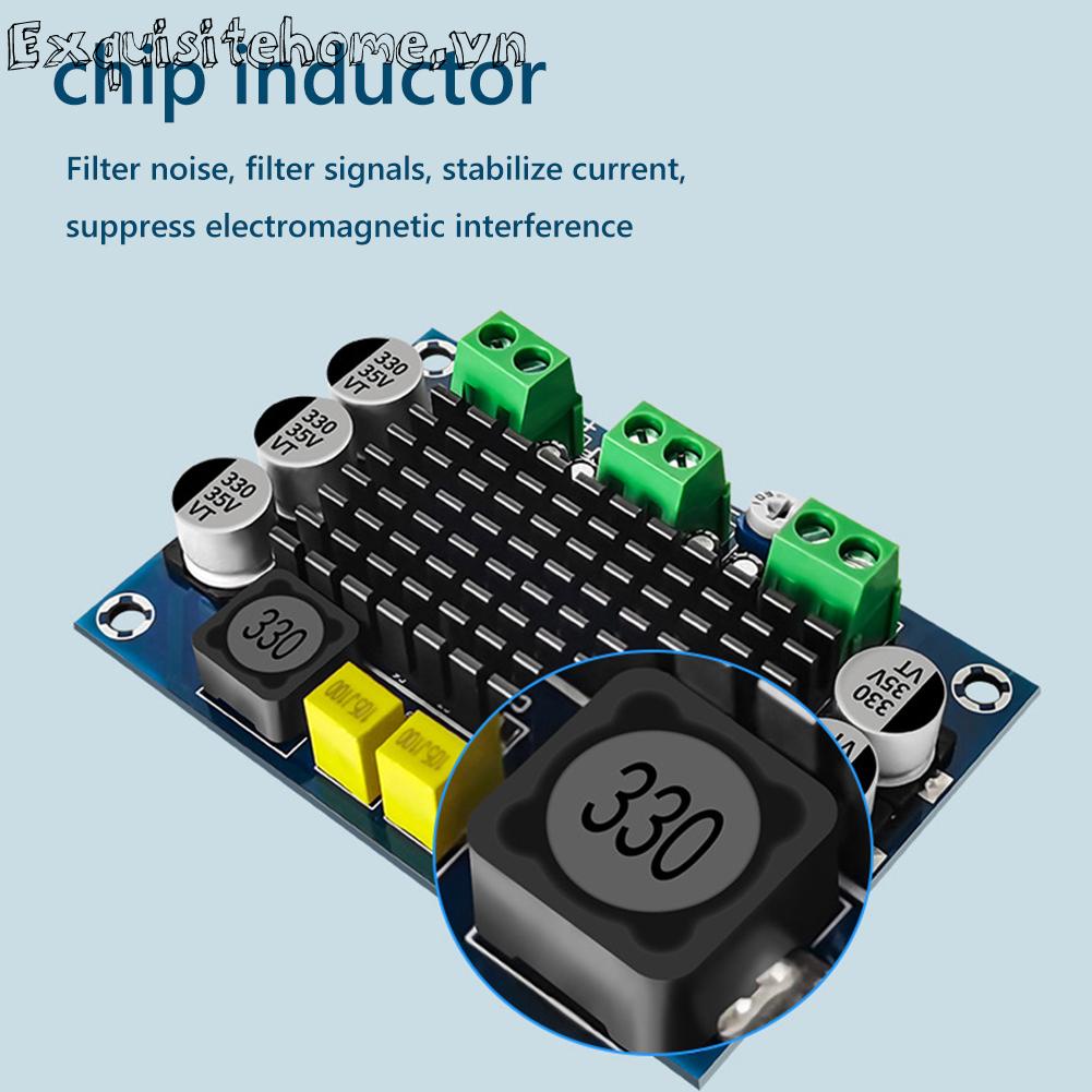 Bộ khuếch đại âm thanh đơn kênh xh-m542 tpa3116d2 bảng mạch khuếch đại kỹ thuật số ô tô 100w