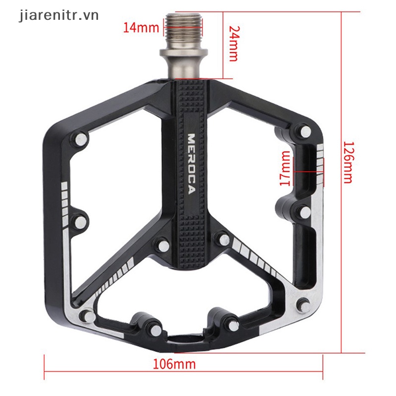 Bàn đạp xe đạp ji vòng bi kín không trượt bàn đạp leo núi xe đạp đạp xe nền tảng hợp kim mtb pedal vn