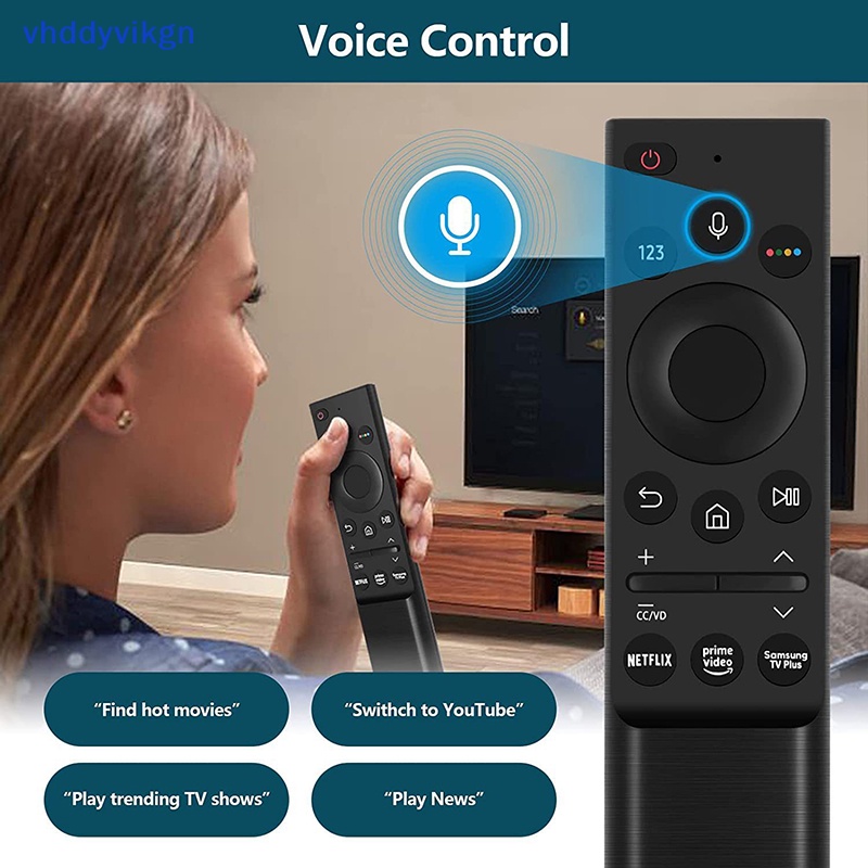 Vhdd universal model bn59-01358b bn59-01311b bn59-01357c thích hợp cho samsung qled voice smart tv black remote control vn