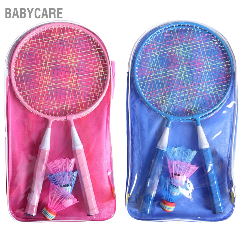 Babycare Có hàng sẵn Bộ Vợt Cầu Lông Trẻ Em Học Sinh Tiểu Thể Thao Ngoài Trời