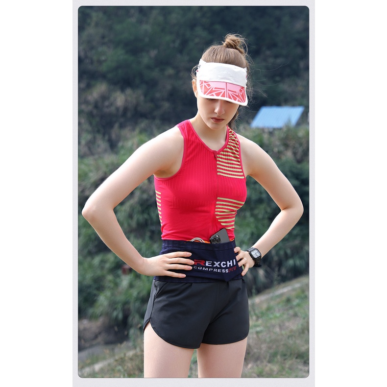 Bbb polyester dệt kim thoáng khí dung tích lớn gói thắt lưng thể thao ngoài trời