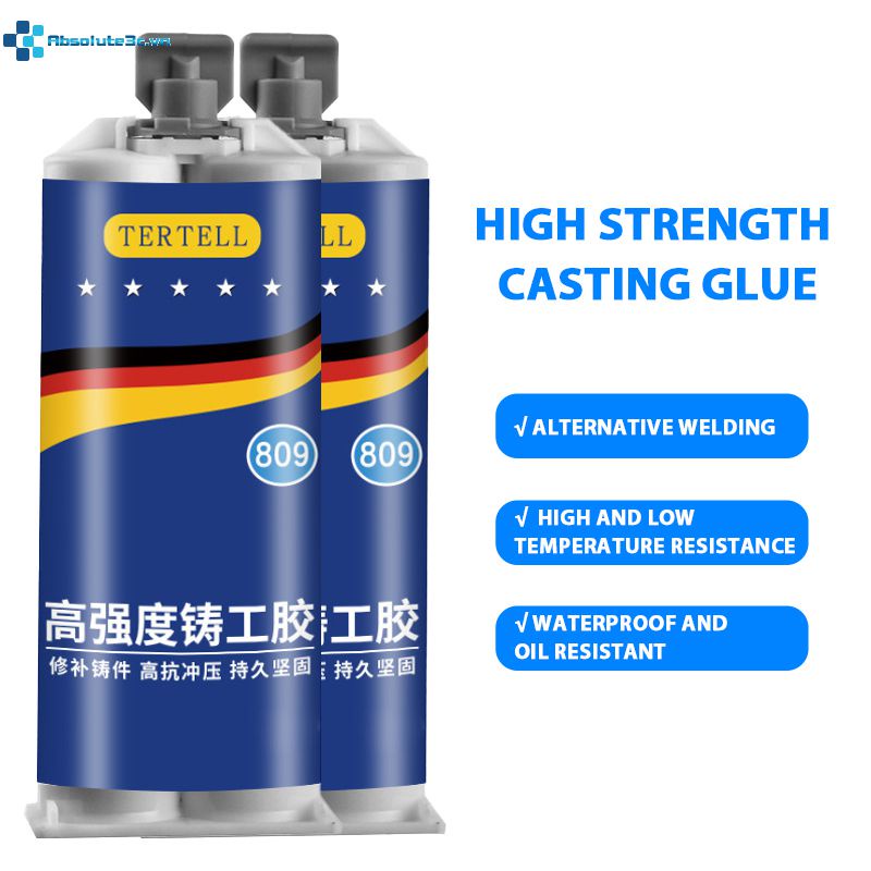 Tertell foundry keo ab keo sửa chữa đại lý bằng thép không gỉ đồng nhôm rò rỉ sửa chữa tạo tác chống thấm nước cắm kim loại keo gang