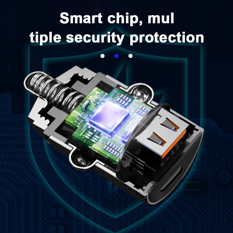 Blalion Củ Sạc Nhanh mini 12v-24v Type C pd 30w Cho Xe Hơi