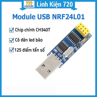 Module usb nrf24l01 giao tiếp uart