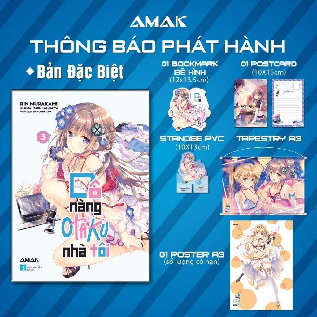 Sách Cô Nàng Otaku Nhà Tôi – Tập 3 - Bản Quyền