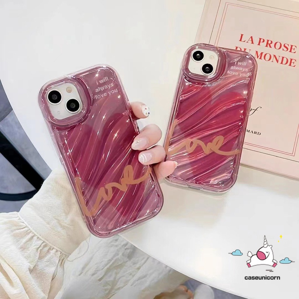 Thời trang sáng tạo đơn giản chữ cái sang trọng 3d stereo corrugation case tương thích cho iphone 14 11 7plus xr 13 12 pro max x 7 8 6 6s plus xs max se 2020 dazzle color card case